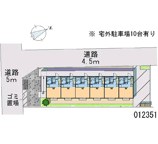 ★手数料０円★柏市千代田　月極駐車場（LP）
